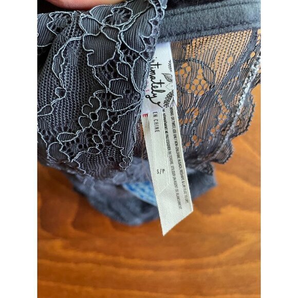 Free People Intimately Storm Bandeau Tube Lace Strapless Stretch Bralette S - Picture 6 of 9